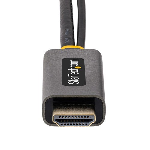 StarTech.com 128-HDMI-DISPLAYPORT video cable adapter 11.8" (0.3 m) HDMI Type A (Standard) Black, Gray