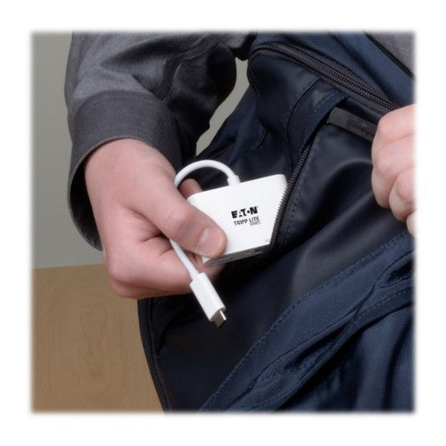 Tripp Lite U444-06N-HV4K USB graphics adapter 3840 x 2160 pixels White