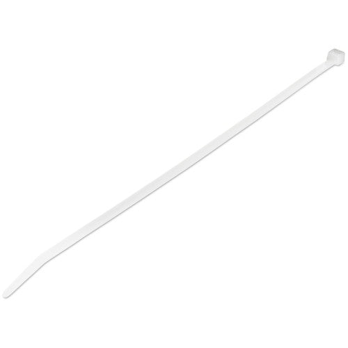 StarTech.com CBMZT10N cable tie Releasable cable tie Nylon, Plastic White 100 pc(s)