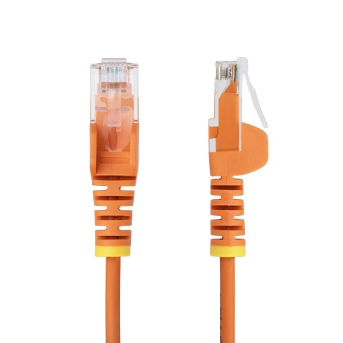 StarTech.com N6PAT25ORS networking cable Orange 299.2" (7.6 m) Cat6 U/UTP (UTP)