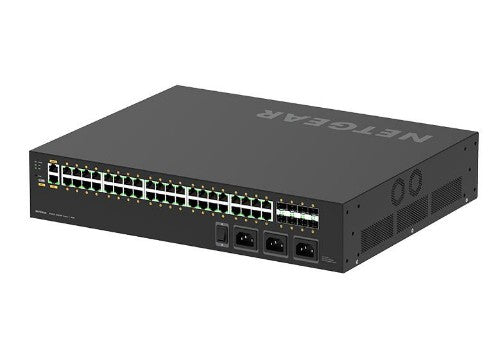 NETGEAR GSM4248UX Managed L2/L3/L4 Gigabit Ethernet (10/100/1000) Power over Ethernet (PoE) 2U Black
