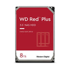 Western Digital Red Plus internal hard drive 8 TB 5640 RPM 128 MB 3.5" Serial ATA III