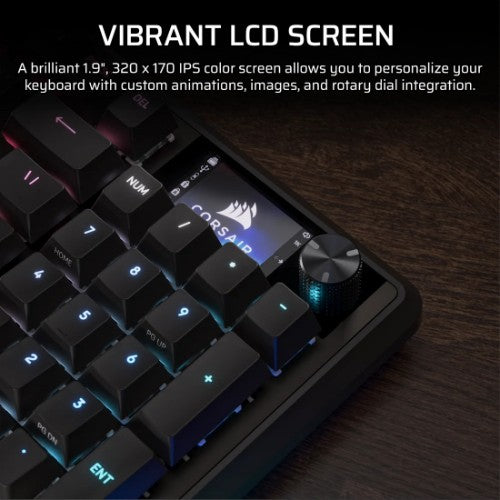 Corsair VANGUARD 96 keyboard Home USB QWERTY English Black