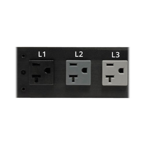 Tripp Lite PDU3MV6L2120 power distribution unit (PDU) 48 AC outlet(s) 0U Black