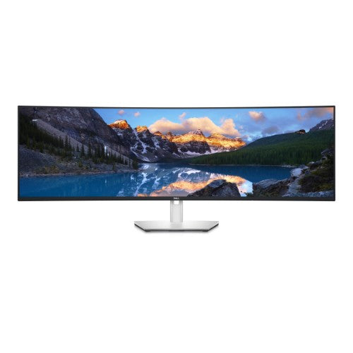 DELL UltraSharp U4924DW computer monitor 49" 5120 x 1440 pixels 5K Ultra HD LCD Black, Silver