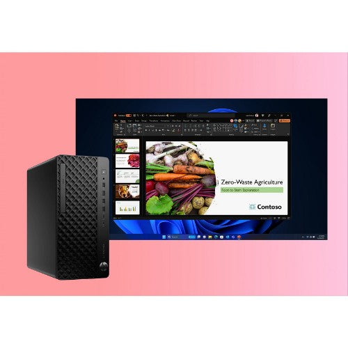 HP EliteDesk 8 Tower G1i AI Wolf Pro Security Edition Intel Core Ultra 5 235 16 GB DDR5-SDRAM 512 GB SSD Windows 11 Pro PC Black