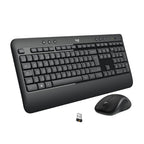 Logitech 920-008671 keyboard Mouse included RF Wireless QWERTY English Black, White