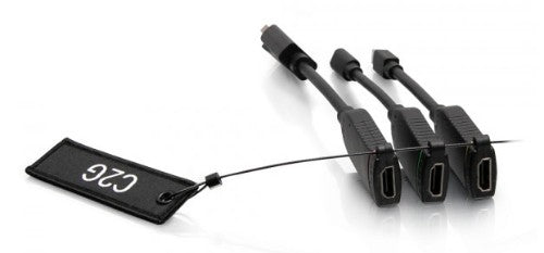 C2G C2G30028 HDMI Mini DisplayPort, DisplayPort, USB-C Black