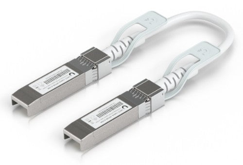 Ubiquiti UACC-Uplink-SFP28-0.15M-10 InfiniBand/fibre optic cable 5.91" (0.15 m) White