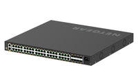 NETGEAR GSM4248P Managed L2/L3/L4 Gigabit Ethernet (10/100/1000) Power over Ethernet (PoE) 1U Black