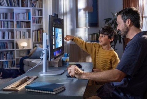 HP EliteStudio 8 G1i AI PC Wolf Pro Security Edition Intel Core Ultra 7 265 27" 2560 x 1440 pixels Touchscreen All-in-One PC 32 GB DDR5-SDRAM 1 TB SSD Windows 11 Pro Wi-Fi 7 (802.11be) Silver