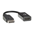Tripp Lite P136-06N-H2V2LB video cable adapter 6" (0.152 m) DisplayPort HDMI Type A (Standard) Black