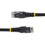 StarTech.com C6PATCH25BK networking cable Black 300" (7.62 m) Cat6 U/UTP (UTP)