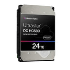 Western Digital Ultrastar DC HC580 internal hard drive 24 TB 7200 RPM 512 MB 3.5" Serial ATA
