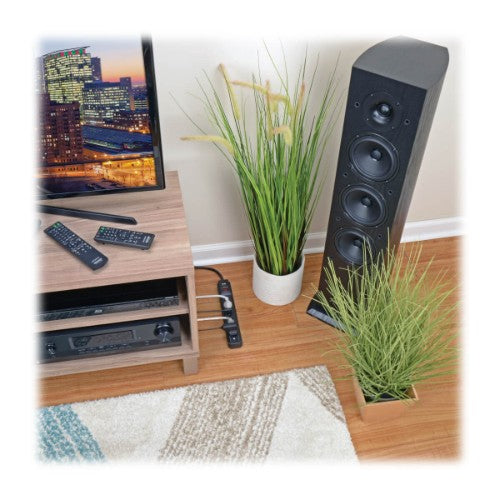 Tripp Lite TLP615B surge protector Black 6 AC outlet(s) 120 V 177.2" (4.5 m)