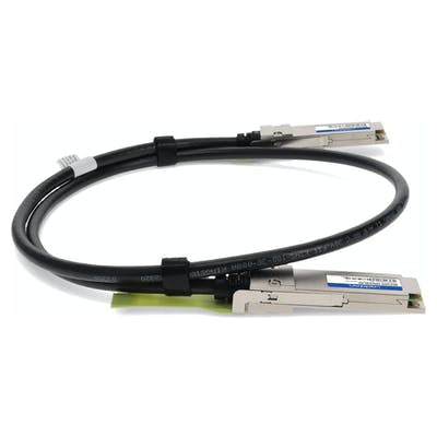 AddOn Networks MCP1650-H001E30-AO InfiniBand/fibre optic cable 39.4" (1 m) QSFP56 Black, Silver