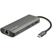 StarTech.com DKT30CSDHPD3 laptop dock/port replicator Wired USB 3.2 Gen 1 (3.1 Gen 1) Type-C Black, Gray