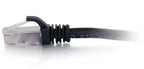 C2G 7ft. Cat6a RJ-45 networking cable Black 83.9" (2.13 m) S/FTP (S-STP)