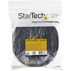 StarTech.com HKLP100 cable tie Hook & loop cable tie Nylon Black 1 pc(s)