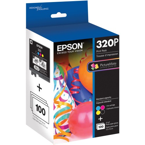 Epson T320P ink cartridge 4 pc(s) Original Standard Yield Black, Cyan, Magenta, Yellow