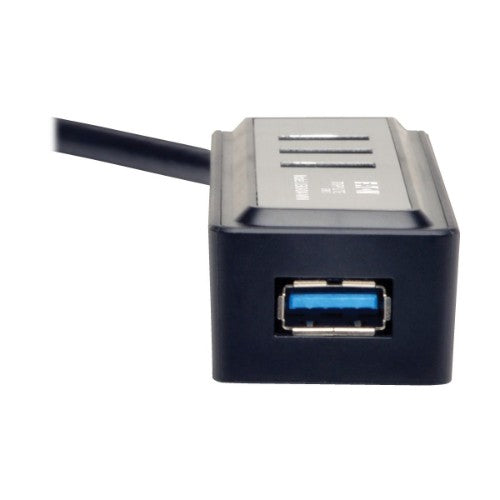 Tripp Lite U360-004-MINI interface hub 5000 Mbit/s Black