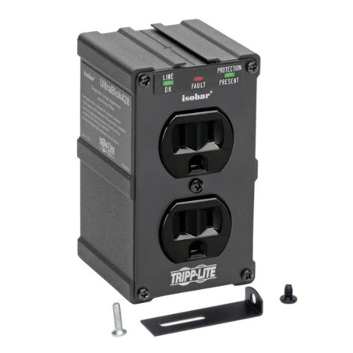Tripp Lite ULTRABLOK surge protector Black 120 V