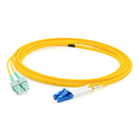 AddOn Networks APC/SC - LC, 7m InfiniBand/fibre optic cable 275.6" (7 m) Yellow