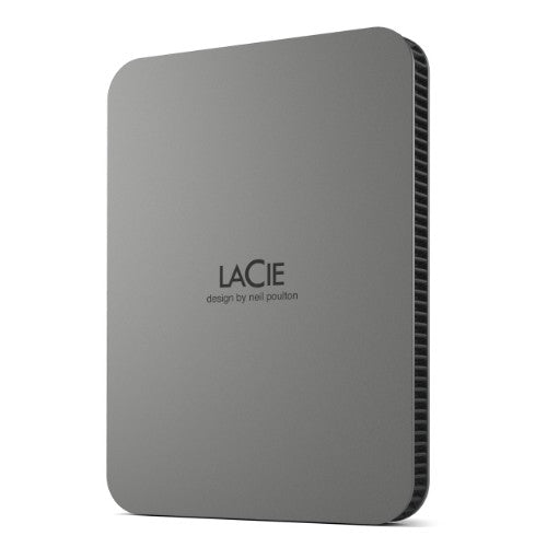 LaCie Mobile Drive Secure external hard drive 2 TB USB Type-C 3.2 Gen 1 (3.1 Gen 1) Gray