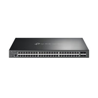 TP-Link Omada SG3452X network switch Managed L2+ Gigabit Ethernet (10/100/1000) 1U Black