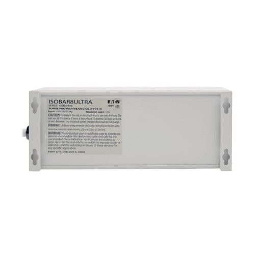 Tripp Lite ISOBAR8ULTRA surge protector Light grey 8 AC outlet(s) 110 - 125 V 144.1" (3.66 m)