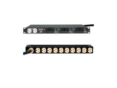 Eaton TPC4100-A2 power distribution unit (PDU) 12 AC outlet(s) 1U Black