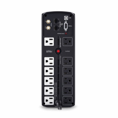 CyberPower CP1500AVRLCDTAA uninterruptible power supply (UPS) Line-Interactive 1.5 kVA 900 W 12 AC outlet(s)