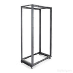 StarTech.com 4POSTRACK42 rack cabinet 42U Freestanding rack Black
