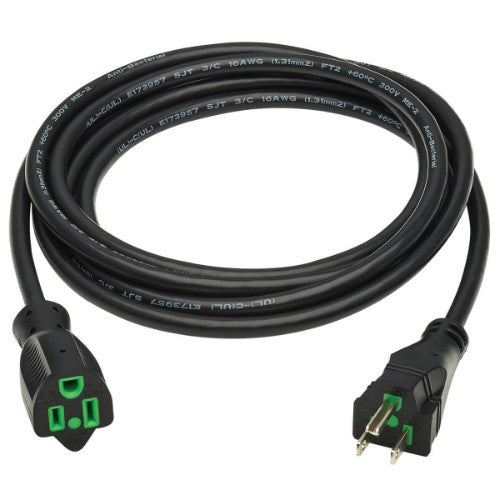 Tripp Lite P022AB-015-HG power cable Black 179.9" (4.57 m) NEMA 5-15P NEMA 5-15R