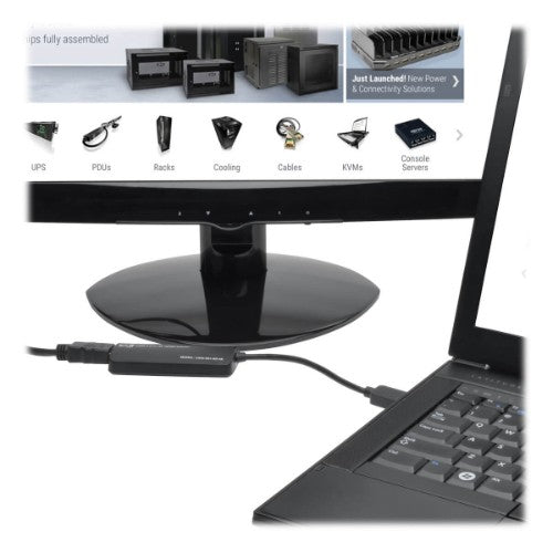 Tripp Lite U344-001-HD-4K video cable adapter HDMI USB Type-A Black