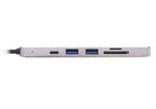 ATEN UH3239 laptop dock/port replicator Wired USB 3.2 Gen 1 (3.1 Gen 1) Type-C Aluminum