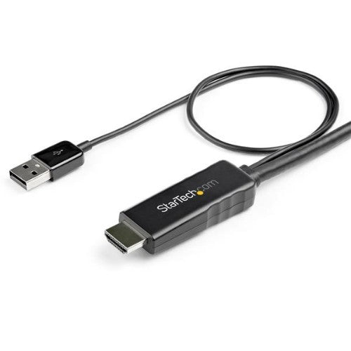 StarTech.com HD2DPMM3M video cable adapter 118.1" (3 m) HDMI Type A (Standard) DisplayPort Black