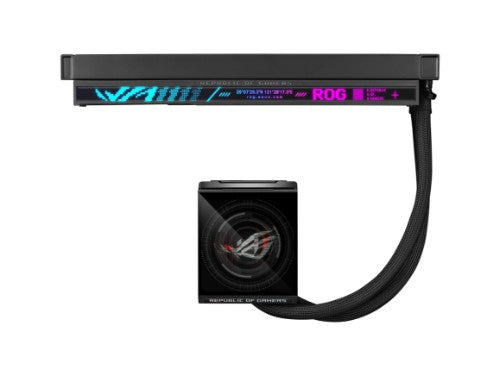ASUS ROG Strix LC IV 360 ARGB LCD Processor All-in-one liquid cooler 4.72" (12 cm) Black