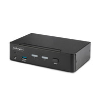 StarTech.com D86A2-2-PORT-8K-KVM KVM switch Black