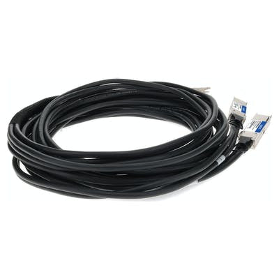 AddOn Networks MCP7H50-H003R26-AO InfiniBand/fibre optic cable 118.1" (3 m) QSFP56 2xQSFP56 Black, Silver
