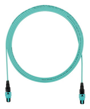 Panduit FRZTL77Y001M010 InfiniBand/fibre optic cable 393.7" (10 m) PanMPO Aqua color
