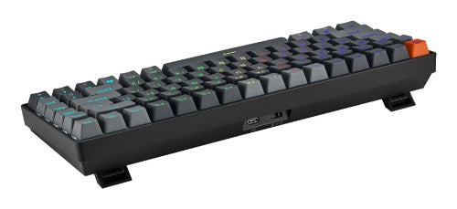 Adesso EasyTouch 1000 keyboard Home/Office USB + RF Wireless + Bluetooth QWERTY US English Black, Gray