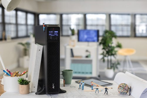 APC SRT3000XLW-IEC uninterruptible power supply (UPS) Double-conversion (Online) 3 kVA 2700 W 8 AC outlet(s)