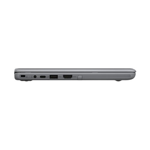 ASUS BR1100FKA-QE1S-CB Intel® Celeron® N N4500 Hybrid (2-in-1) 11.6" Touchscreen HD 4 GB DDR4-SDRAM 64 GB eMMC Wi-Fi 6 (802.11ax) Windows 10 Pro French Gray