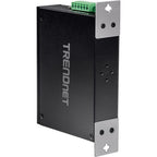 Trendnet TI-PE80 network switch Unmanaged Fast Ethernet (10/100) Power over Ethernet (PoE) Black