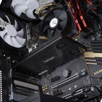 StarTech.com 2M2-REMOVABLE-PCIE drive bay panel Backplane Black