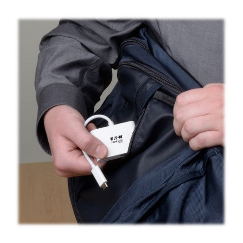 Tripp Lite U444-06N-HU-C laptop dock/port replicator USB 3.2 Gen 1 (3.1 Gen 1) Type-C White