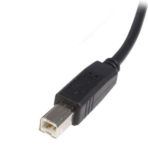 StarTech.com USB2HAB15 USB cable USB 2.0 181.1" (4.6 m) USB A USB B Black