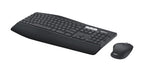 Logitech MK850 Performance keyboard Mouse included Office RF Wireless + Bluetooth French Black, White