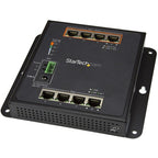 StarTech.com IES81GPOEW network switch Managed L2 Gigabit Ethernet (10/100/1000) Power over Ethernet (PoE) Black